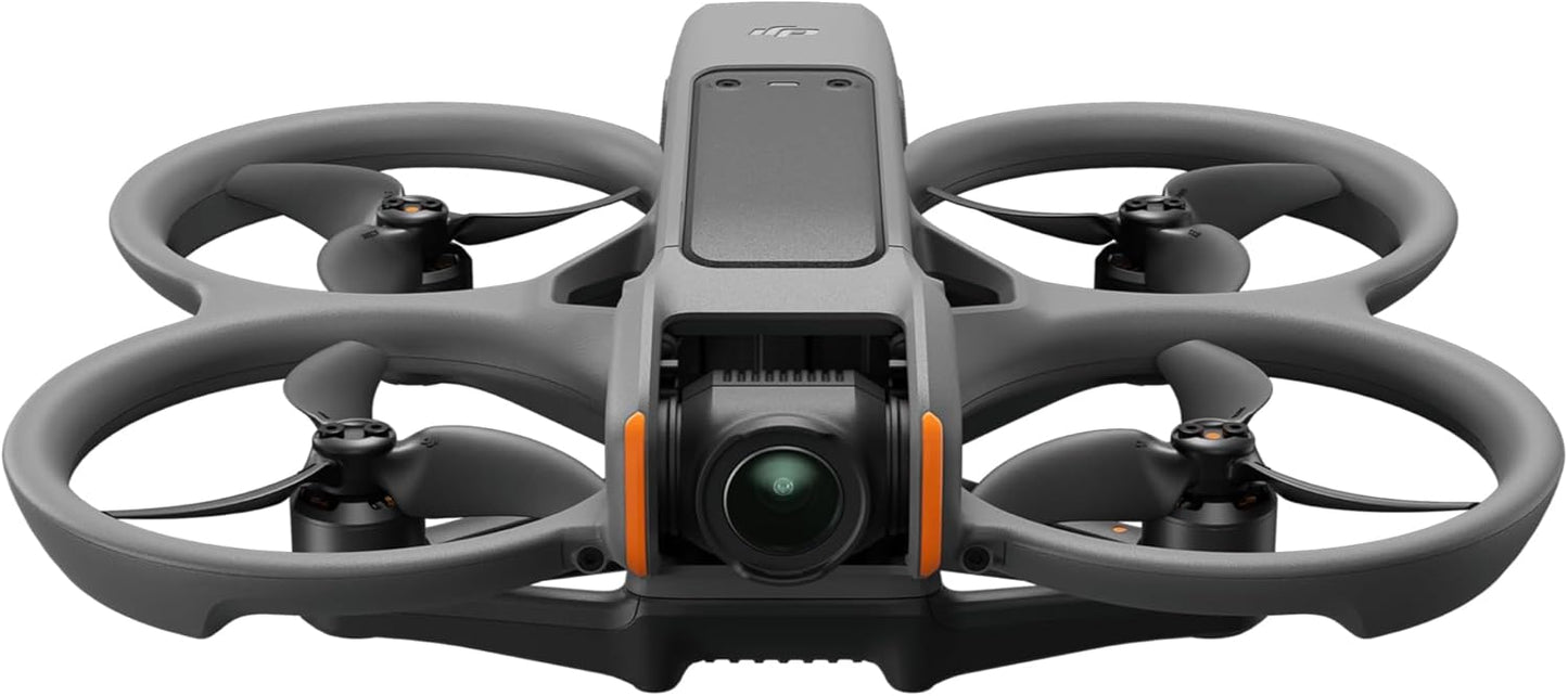 DJI Avata 2 Fly More Combo (3 Batteries), FPV Drones with Camera for Adults 4K, Immersive Experience, One-Push Acrobatics, Built-in Propeller Guard, 155° FOV, Drone Compliant with FAA Remote ID