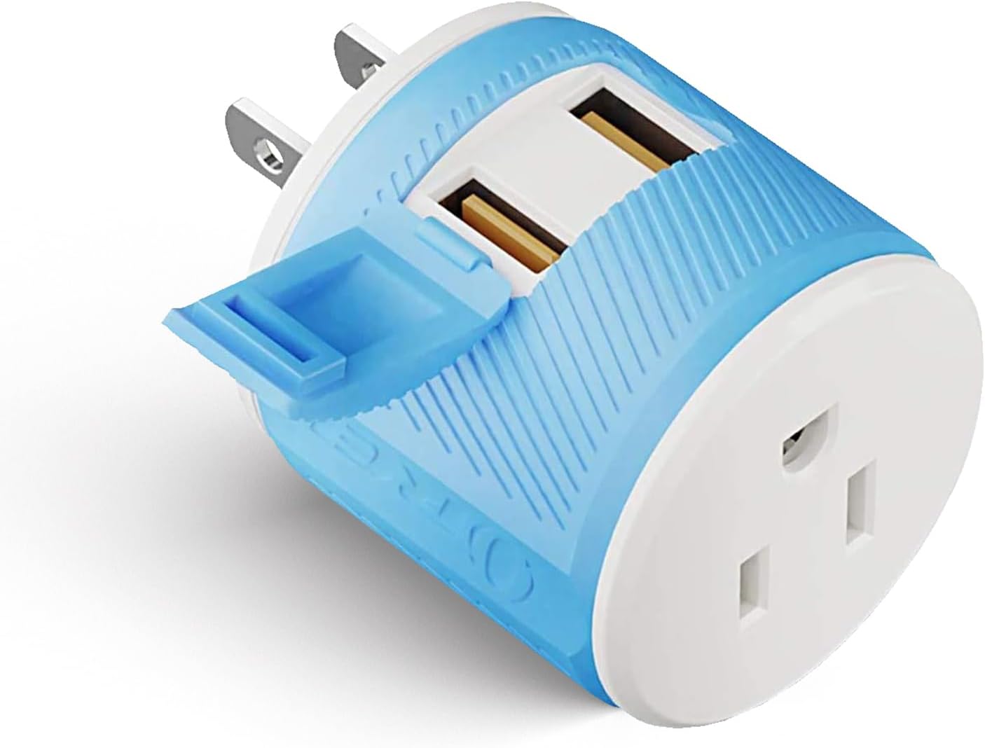 OREI South Africa, Botswana, Namibia Travel Plug Adapter with Dual USB - USA Input - Type M (U2U-10L), Will work with Cell Phones, Camera, Laptop, Tablets, iPad, iPhone