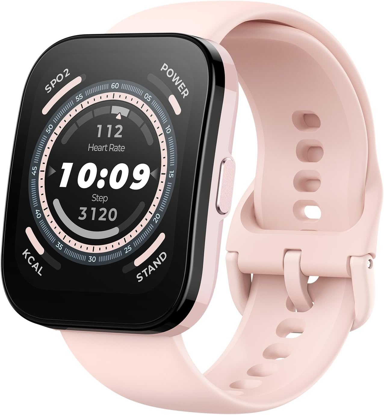 Amazfit Bip 5 Smart Watch Health & Fitness Tracker for Men Women, GPS, Alexa Built-In, Bluetooth Phone Calls, 10-Day Battery, 24H Heart Rate Sleep Monitoring, for Android & iPhone, White