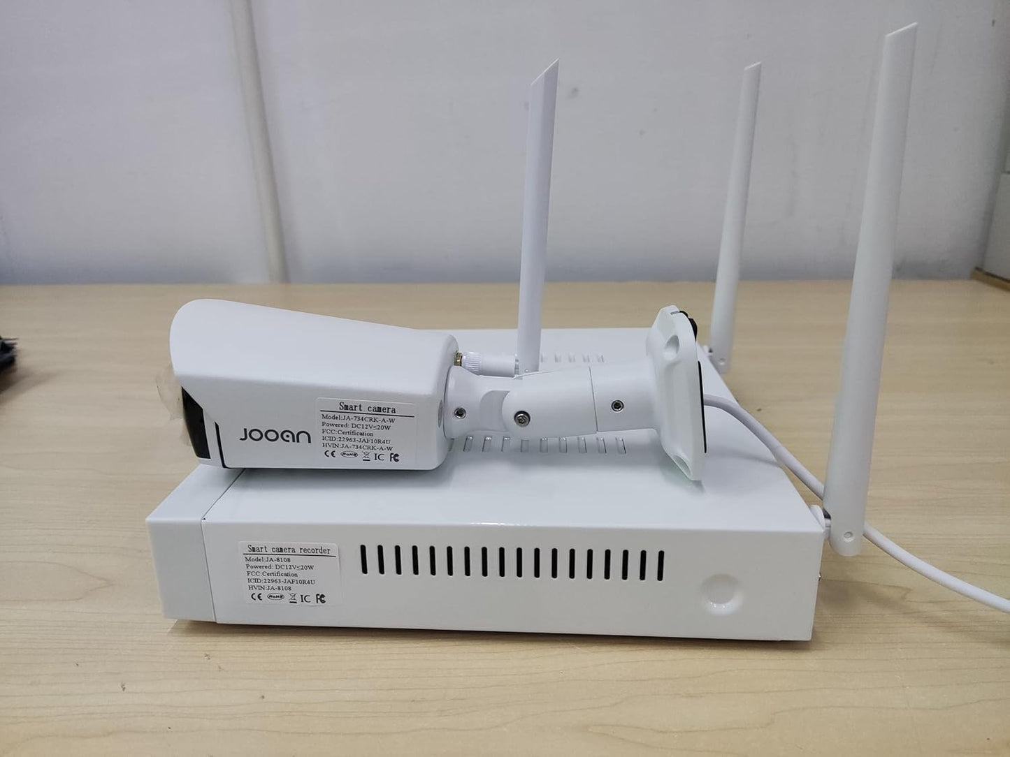 JOOAN【IP67 Weatherproof & H.265+ System】3MP Security Camera System Outdoor,10-Channel NVR&4Pcs FHD 1296P Video Record CCTV Cameras,Waterproof&Good Night Vision,Motion Dectection&Email Alarm,No HDD