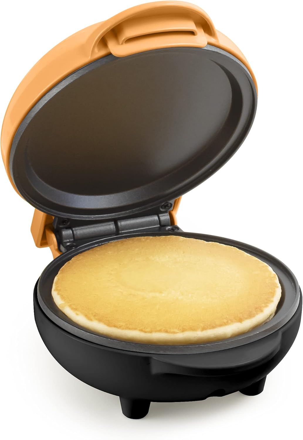 Nostalgia MyMini Personal Electric Waffle Maker, 5-Inch Cooking Surface, Waffle Iron for Hash Browns, French Toast, Grilled Cheese, Quesadilla, Brownies, Cookies, Aqua