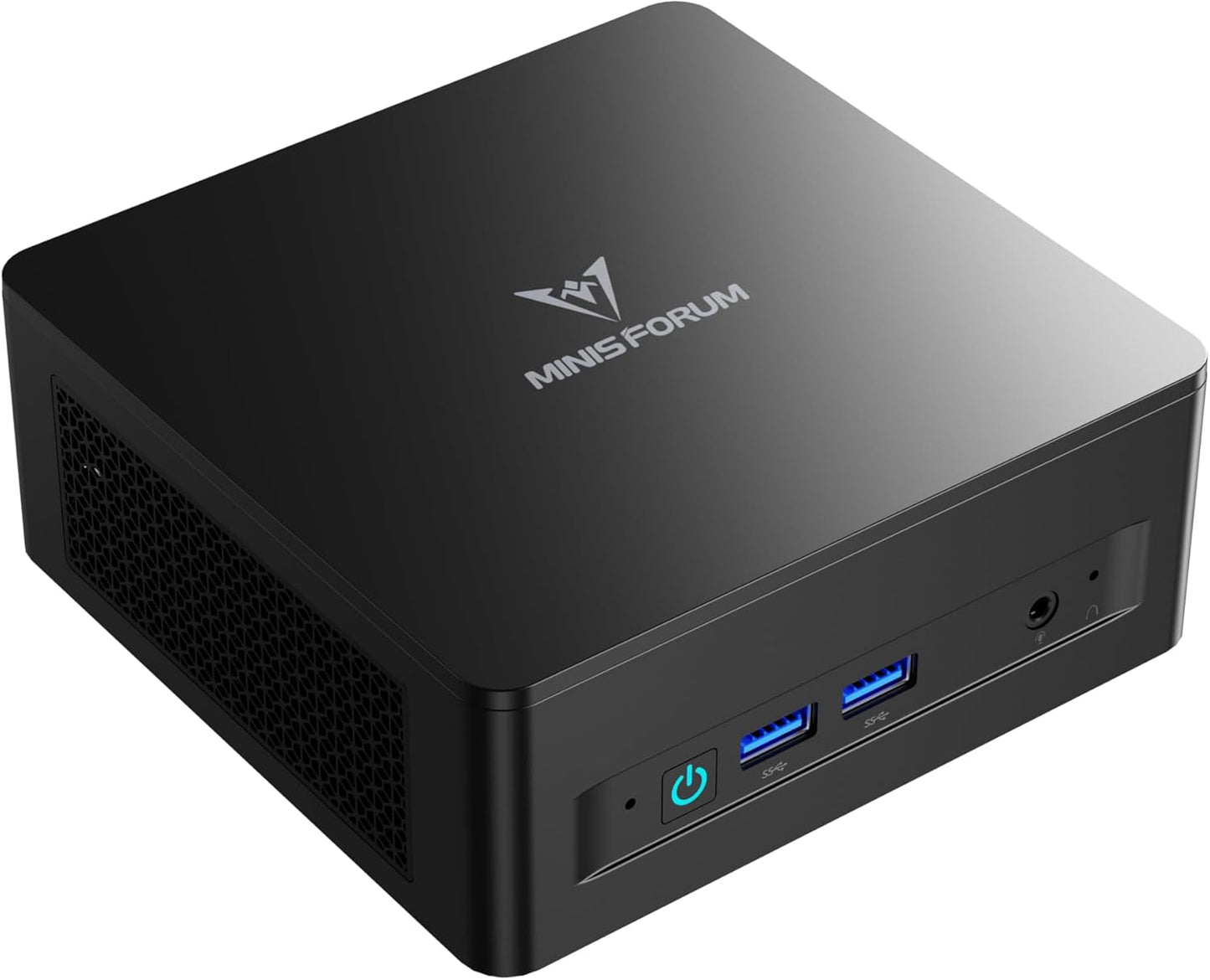 MINISFORUM UM760 Slim Mini PC AMD Ryzen 5 7640HS(6C/12T, up to 4.3GHz) 16GB RAM 1TB SSD Micro Computer, HDMI(4K), DP(4K),USB4(8K) Triple Video Output, AMD Radeon 760M Graphics 2.5G LAN Small PC