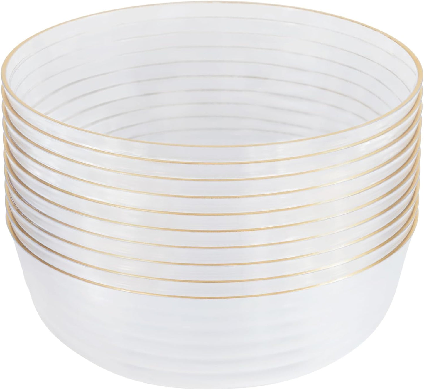 PLASTICPRO [30 Pack 10.7'' Christmass Green Plastic Party Plates Edge Collection Premium heavyweight Elegant Disposable Tableware Dishes