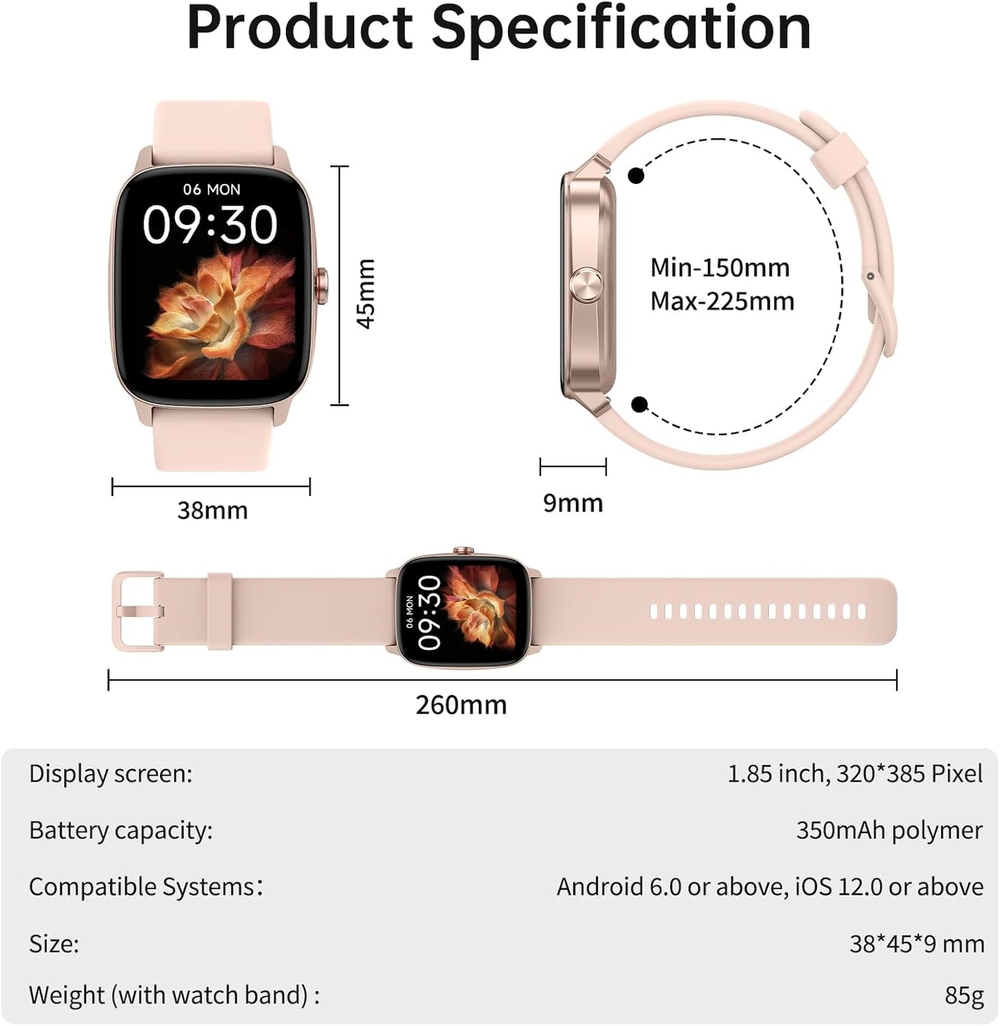 Purilite Select Smartwatch – Your Fitness, Health & Lifestyle Companion