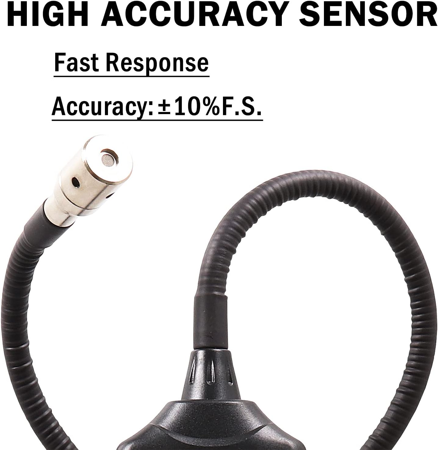 Gas Leak Detector, Portable Combustible Gas Detector, Gas Sniffer for Flammable Natural Gas Acetone Propane Benzene Ethanol Gasoline Methane LPG in RV or Home, 9999 PPM 20% LEL with LCD Color Display