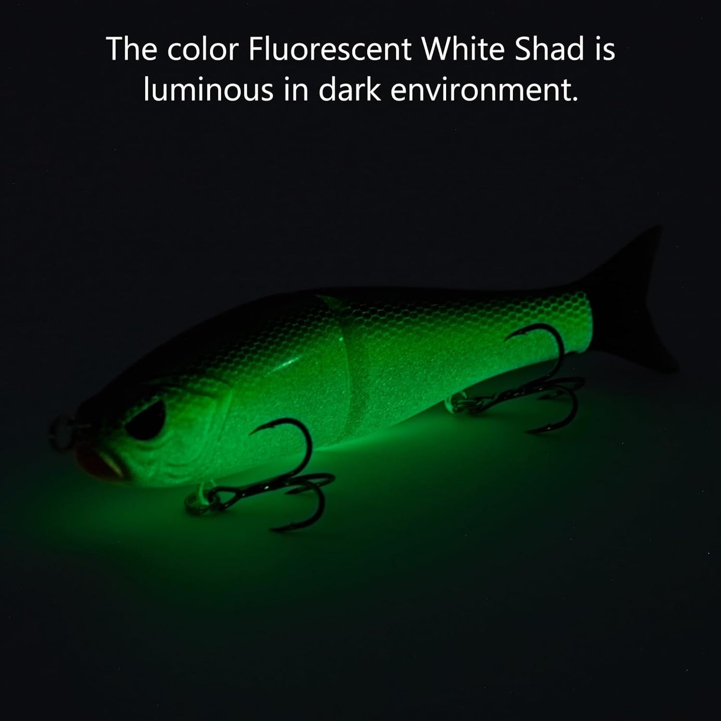 Bassdash SwimShad Glide Baits Jointed Swimbait Bass Pike Salmon Trout Muskie Fishing Lure