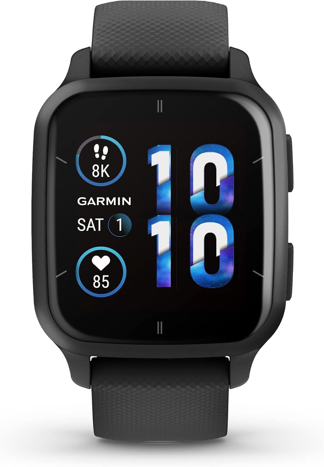 Garmin Venu® Sq 2 GPS Smartwatch, All-Day Health Monitoring, Long-Lasting Battery Life, AMOLED Display, Slate and Shadow Gray