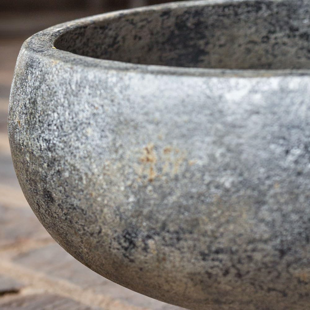 Handmade Terracotta Decorative Bowl | Farmhouse Centerpiece Bowl | Rustic Home Décor Bowl | Round Ceramic Accent Bowl | Tabletop Display Bowl - PuriLite