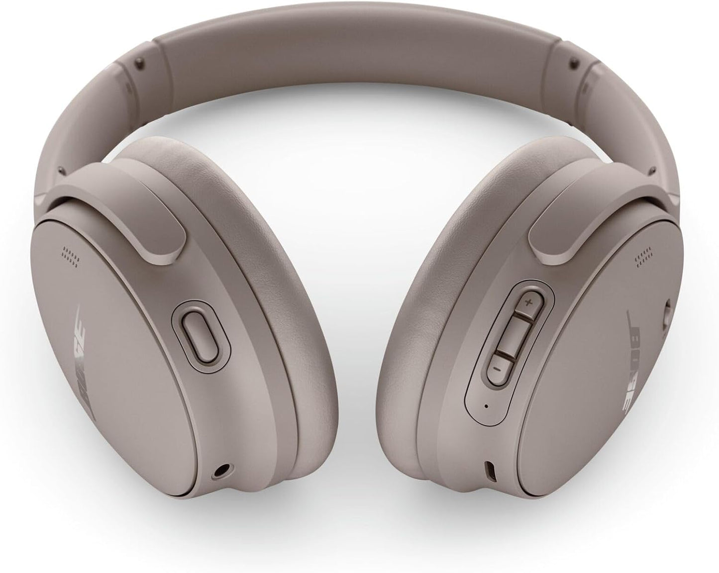 Bose QuietComfort Wireless Noise Cancelling Headphones, Bluetooth Over Ear Headphones with Up to 24 Hours of Battery Life, Sandstone - Limited Edition