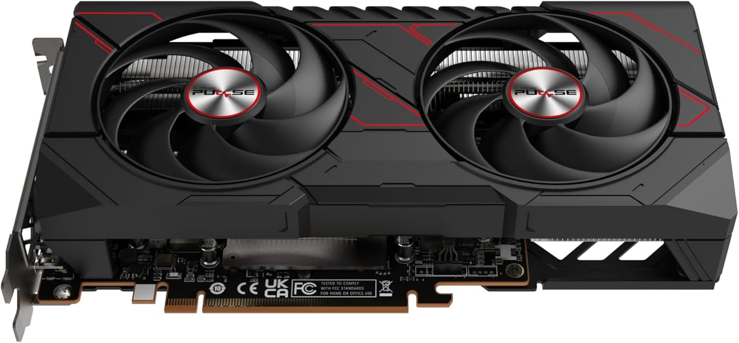 Sapphire 11350-03-20G Pulse AMD Radeon™ RX 9060 XT Gaming OC Graphics Card with 16GB GDDR6, AMD RDNA 4