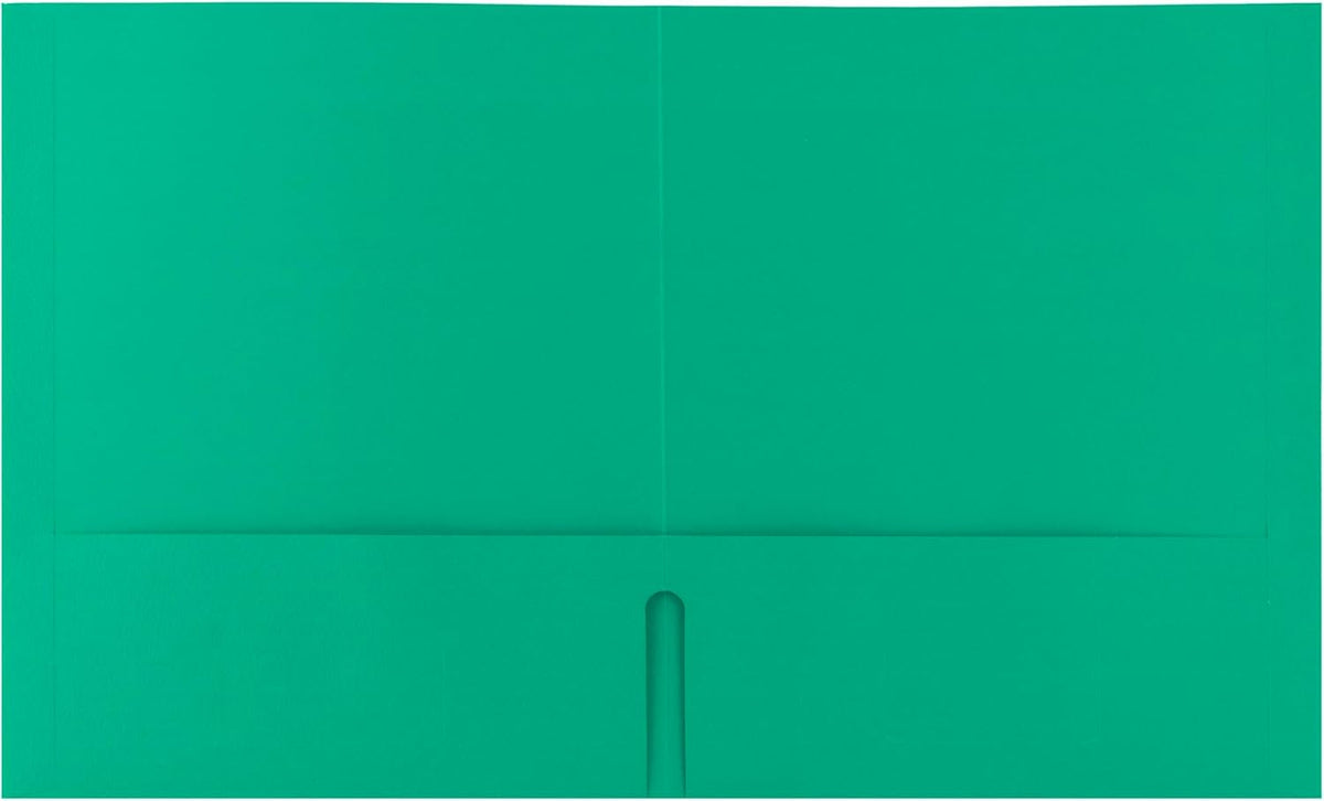 Hilroy Twin Pocket Portfolios, 9.5" x 11.75", 4-Pack, Assorted Colours (06042) - PuriLite