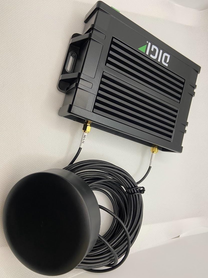 CompuPort 5G 4G LTE/GPS/GLONASS 2in1 Combination Puck Style M2M MIMO Antenna for Transportation and Remote Monitoring Applications.