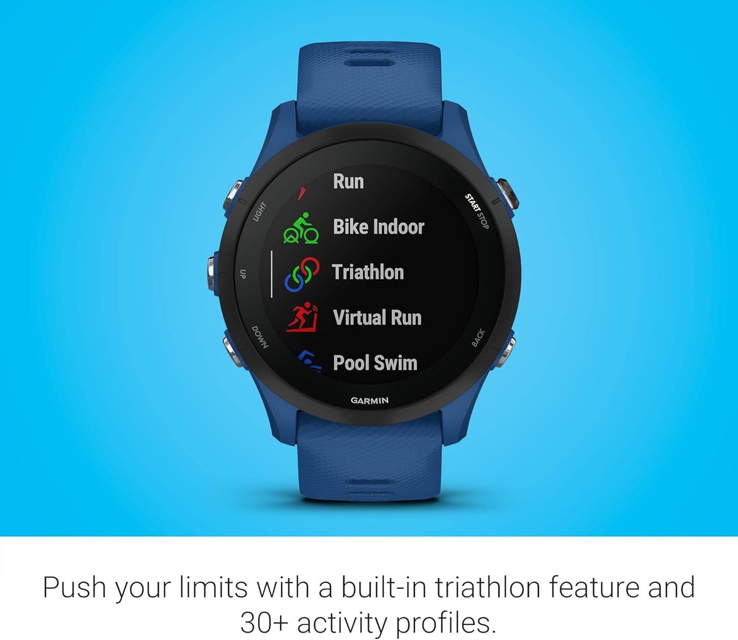 Garmin Forerunner® 255 Music, GPS Running Smartwatch with Music, Advanced Insights, Long-Lasting Battery, Black, 46 MM