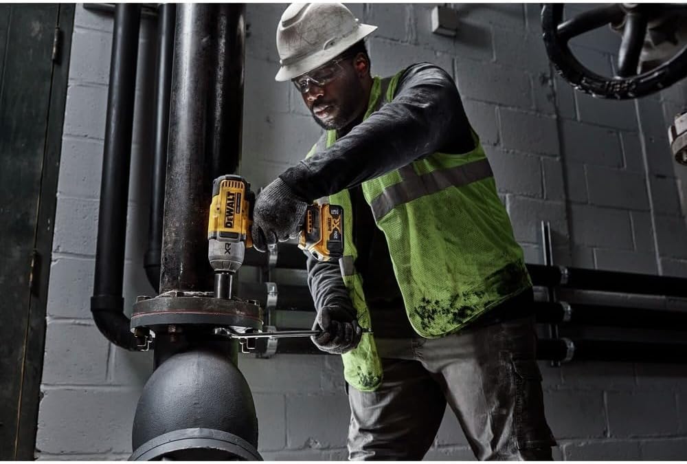 DEWALT 20V MAX XR Impact Wrench, 1/2 In Cordless, High Torque, 4 Speed Precision Mode, Tool Only (DCF900B)