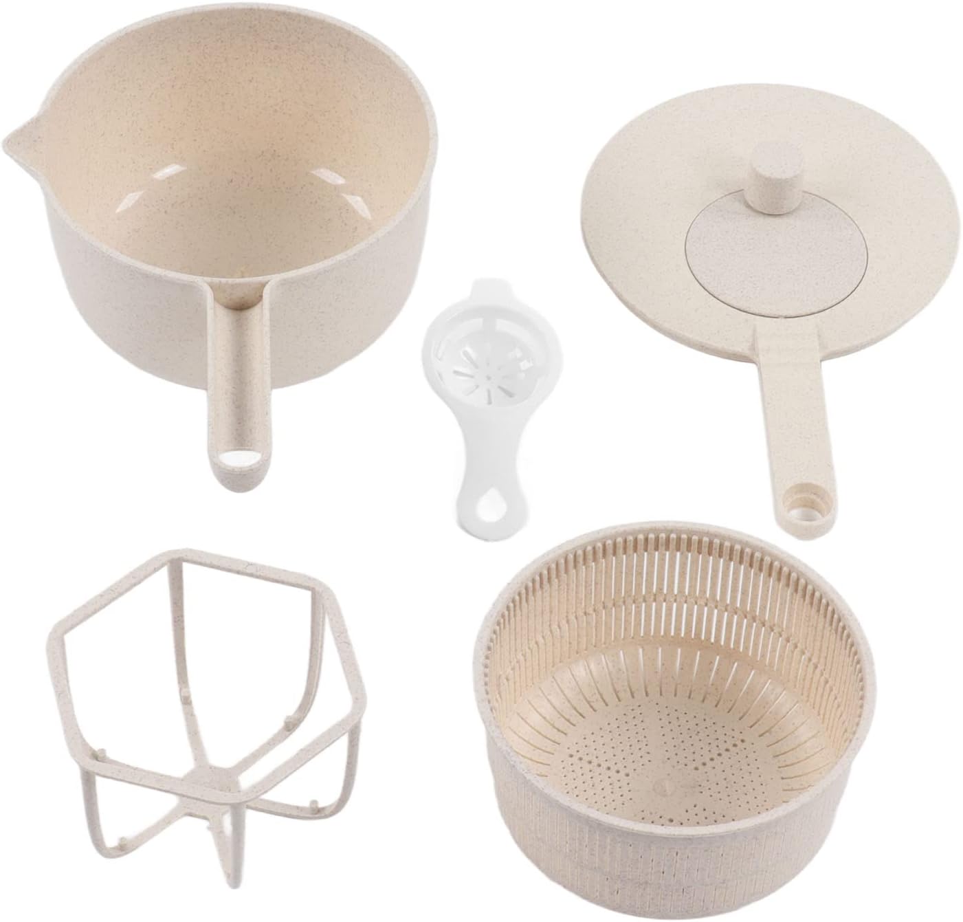 Salad Spinner Best Rated Fruit and Vegetable Washing Machine Salad Spinners Best Rated Small Salad Spinner BPA Free Multipurpose Vegetable Washer with Handle and Drain Basket for Home Kitchen