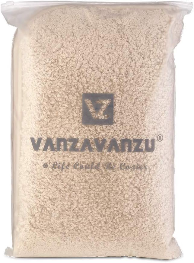 Bathroom Rugs Set 2 Pieces - Bath Rugs Ultra Soft Absorbent Non-Slip Fluffy Thick Microfiber Cozy Bath Mats Set for Tub Shower Bathroom Floors Accessories, 20"x32" & 16"x24" Set of 2 (Beige)