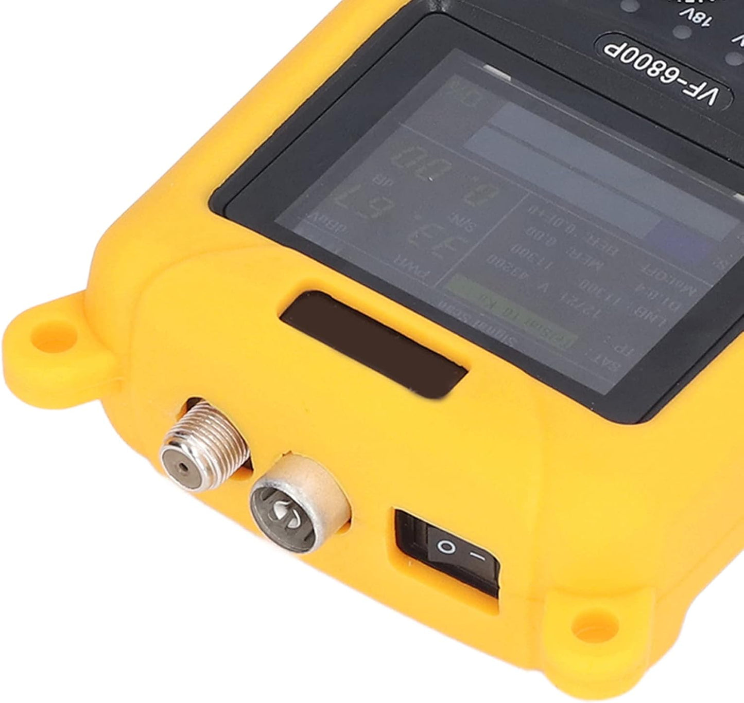 Satellite Finder, Portable Satellite Finder 2.4inch TFT LCD Professional HD Digital Satellite Finder Meter for Testing Strength, SNR, MER and More (US Plug)