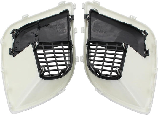 Front Left and Right Side Bumper Fog Light Lamp Cover Frame Bezel for Buick Regal GS Sedan 4-Door 2012-2017