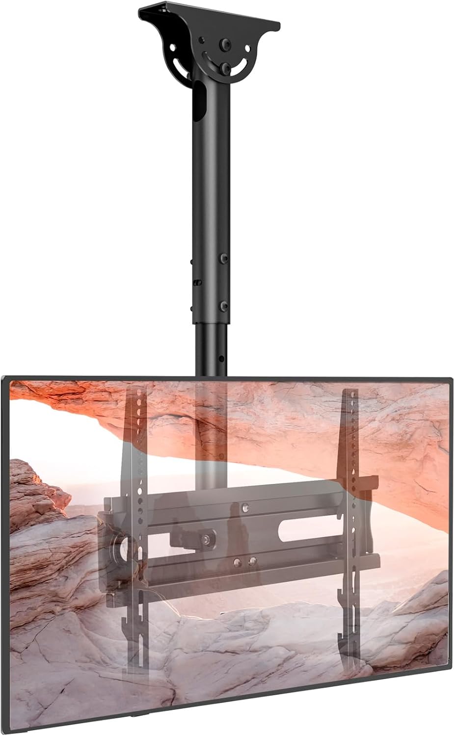 TV Wall Mount Bracket for 32-85 Inch TVs Full Motion Dual Articulating Arm with Swivel & Tilt, Max VESA 600x400mm, Supports 132 lbs for LCD/LED/OLED Flat & Curved Screens