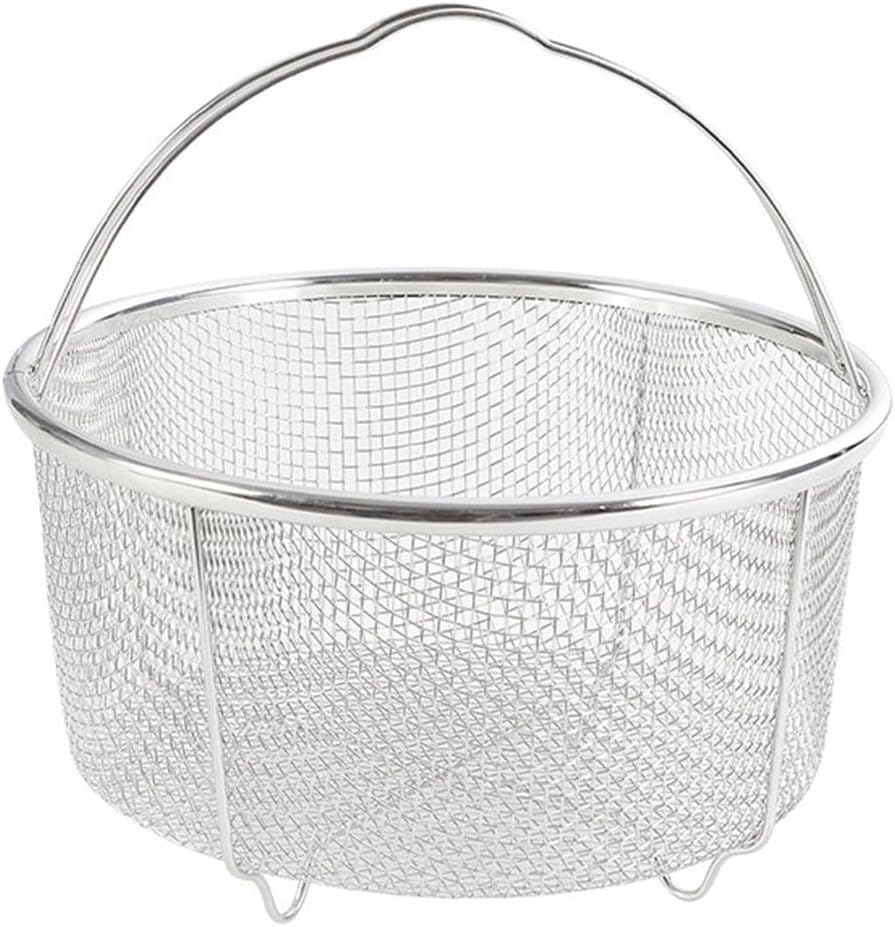 Purilite Select Stainless Steel Deep Fryer & Steamer Basket