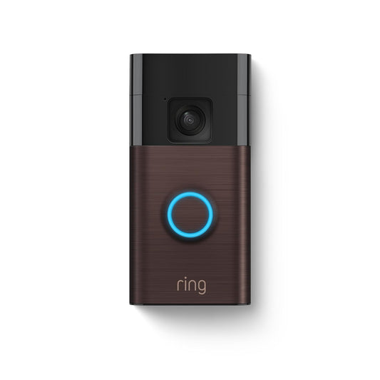 Ring Battery Doorbell — Head-to-Toe Video, Live View with Two-Way Talk, and Motion Detection & Alerts (newest model), Venetian Bronze