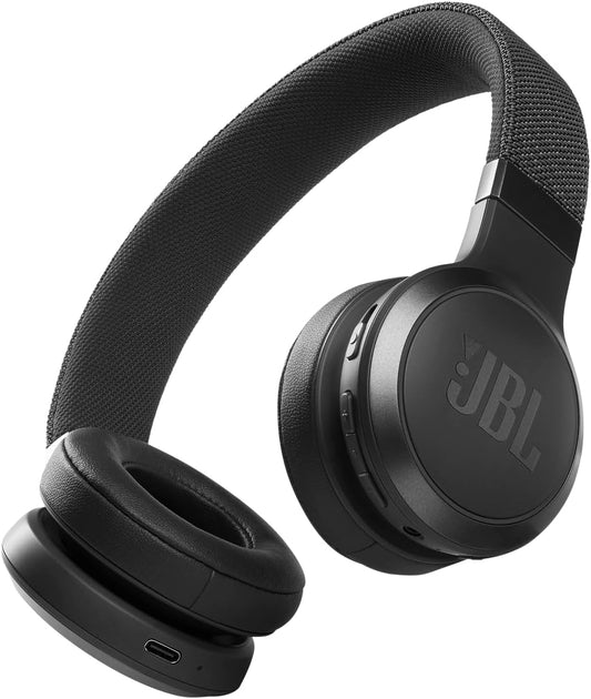 JBL Live 460NC - Wireless On-Ear Noise Cancelling Headphones with Long Battery Life and Voice Assistant Control - Black