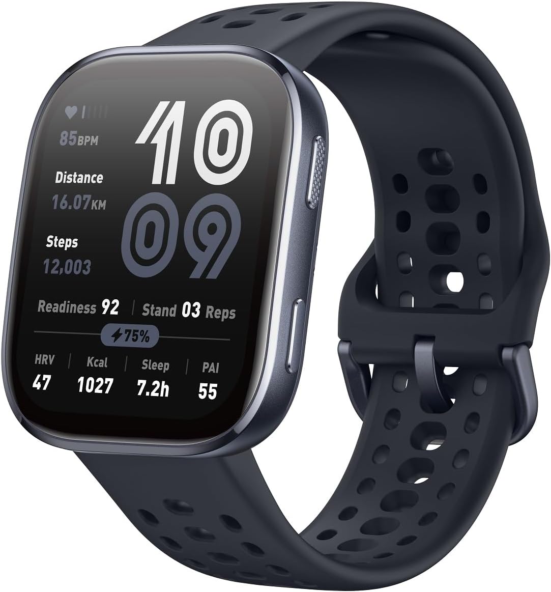 Amazfit Bip 6 Smart Watch 46mm, 14 Day Battery, 1.97" AMOLED Display, GPS & Free Maps, AI, Bluetooth Call & Text, Health, Fitness & Sleep Tracker, 140+ Workout Modes, 5 ATM Water-Resistance, Blush