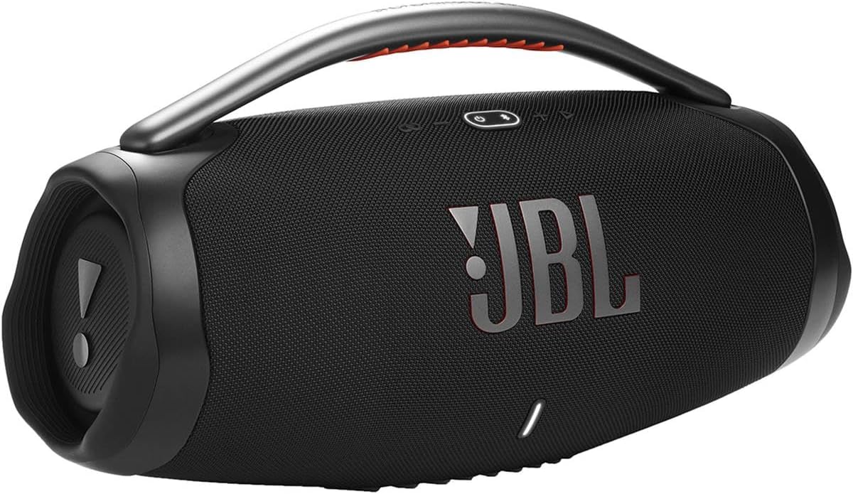 JBL Boombox 3 Wi-Fi - Powerful Wi-Fi and Bluetooth Portable Speaker - Black