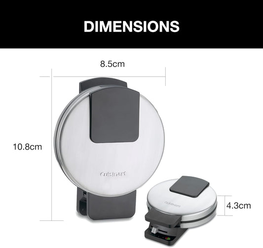 Cuisinart WMR-CAC Traditional Round Waffle Maker, small - PuriLite