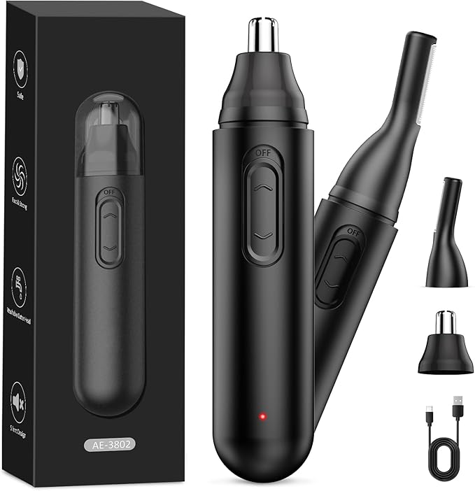 Purilite Select Nose Hair Trimmer for Men Rechargeable