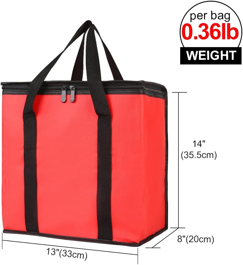 Purilite Select™ Insulated Food Delivery Bag – Extra Large Thermal Carrier for Hot & Cold Food Transport