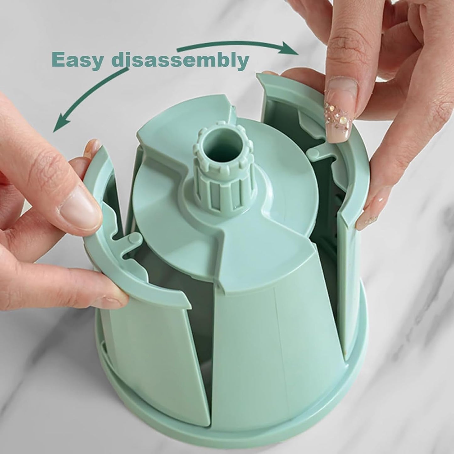 Purilite Select 5-in-1 Rotary Cheese Grater & Vegetable Slicer