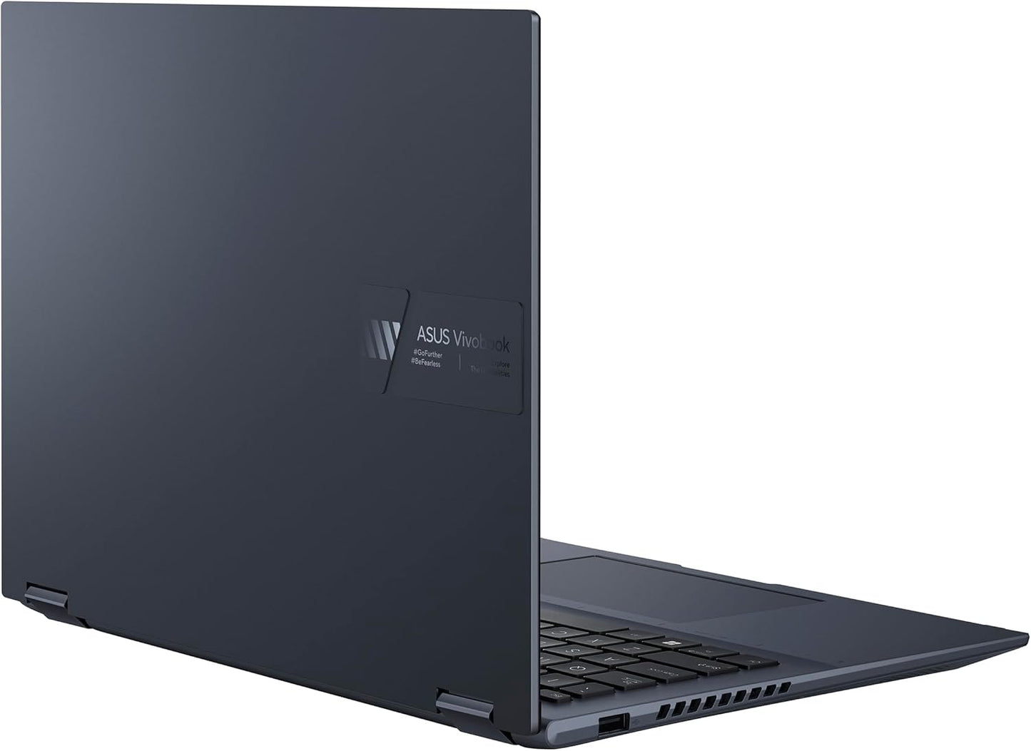 ASUS Vivobook S 14 Flip Laptop, 14” WUXGA 16:10 Touch Display, AMD Ryzen 7 7730U CPU, AMD Radeon™ Graphics, 16GB RAM, 512GB SSD, Fingerprint Sensor, Windows 11 Home, Quiet Blue, TN3402YA-AS71-CA