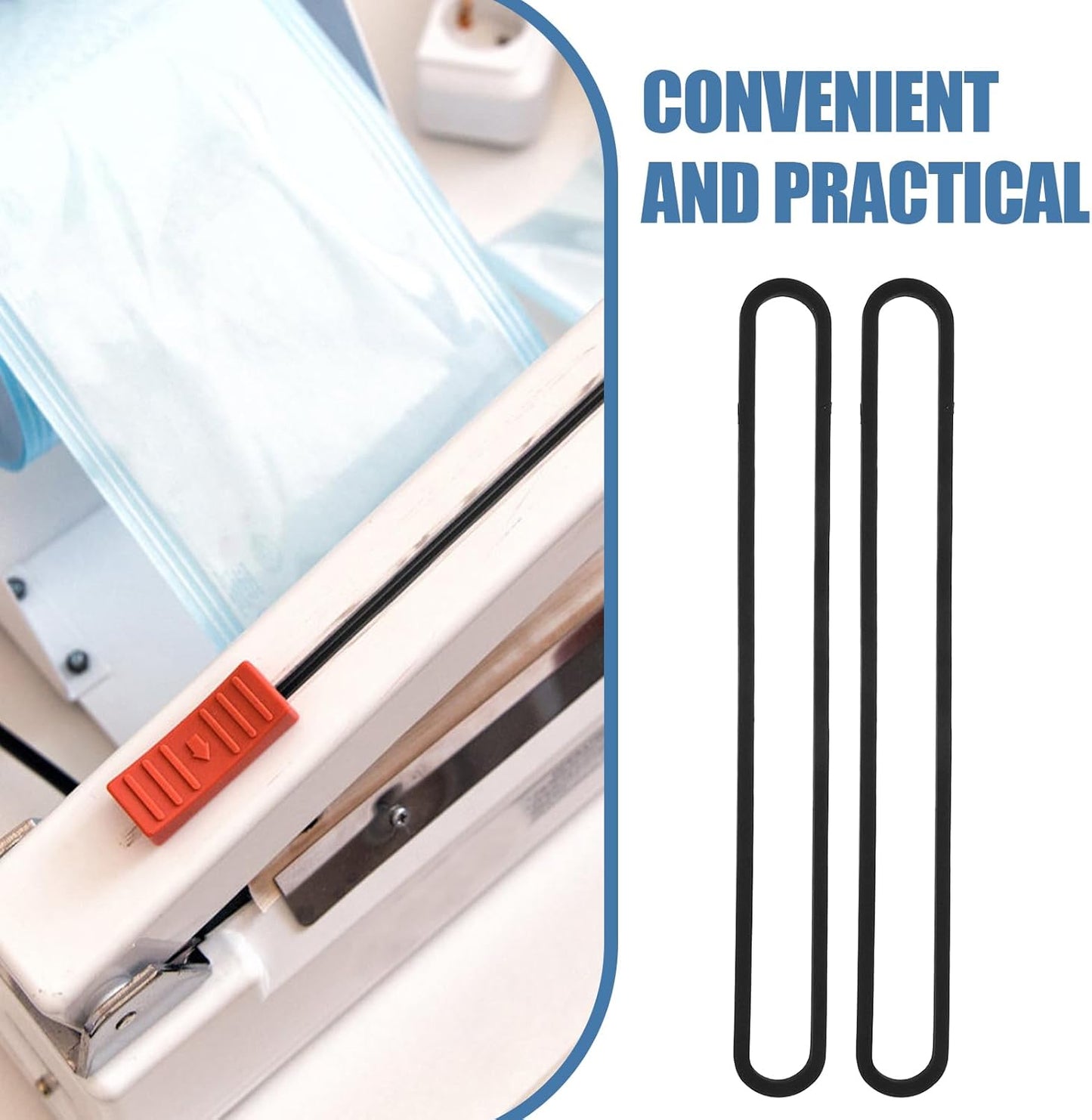 Purilite Select Vacuum Sealer Upper & Lower Gaskets – 2 Pack Compatible Replacement for Food Saver