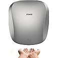 AIKE Surface Mounted High Speed Commercial Hand Dryer CUL Approved 120V 1500W, Brushed Stainless Steel Finish Model AK2800B - PuriLite