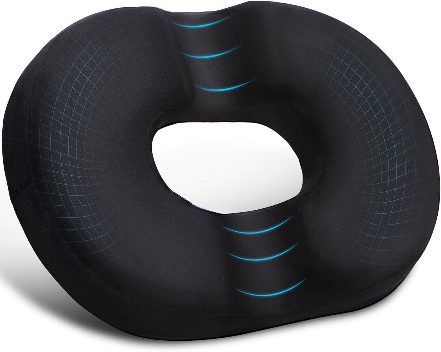 Gel Lumbar Support for Office Chair Back Support for Lower Back Pain Relief Cooling Chair Back Support Cushion Improves Posture Back Rest Memory Foam Back Support Pillow for Gaming Chair, Driving Seat
