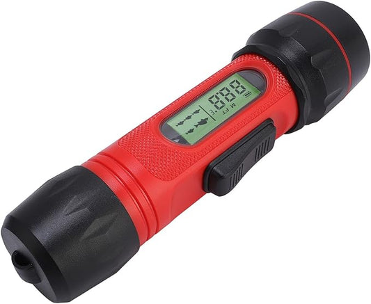 PUSOKEI Sonar Fish Finder, Portable Handheld Fish Depth Finder with LCD Screen and 45 Degree Detection Angle, for Kayak Boat Ice Fishing Water Proof IP68