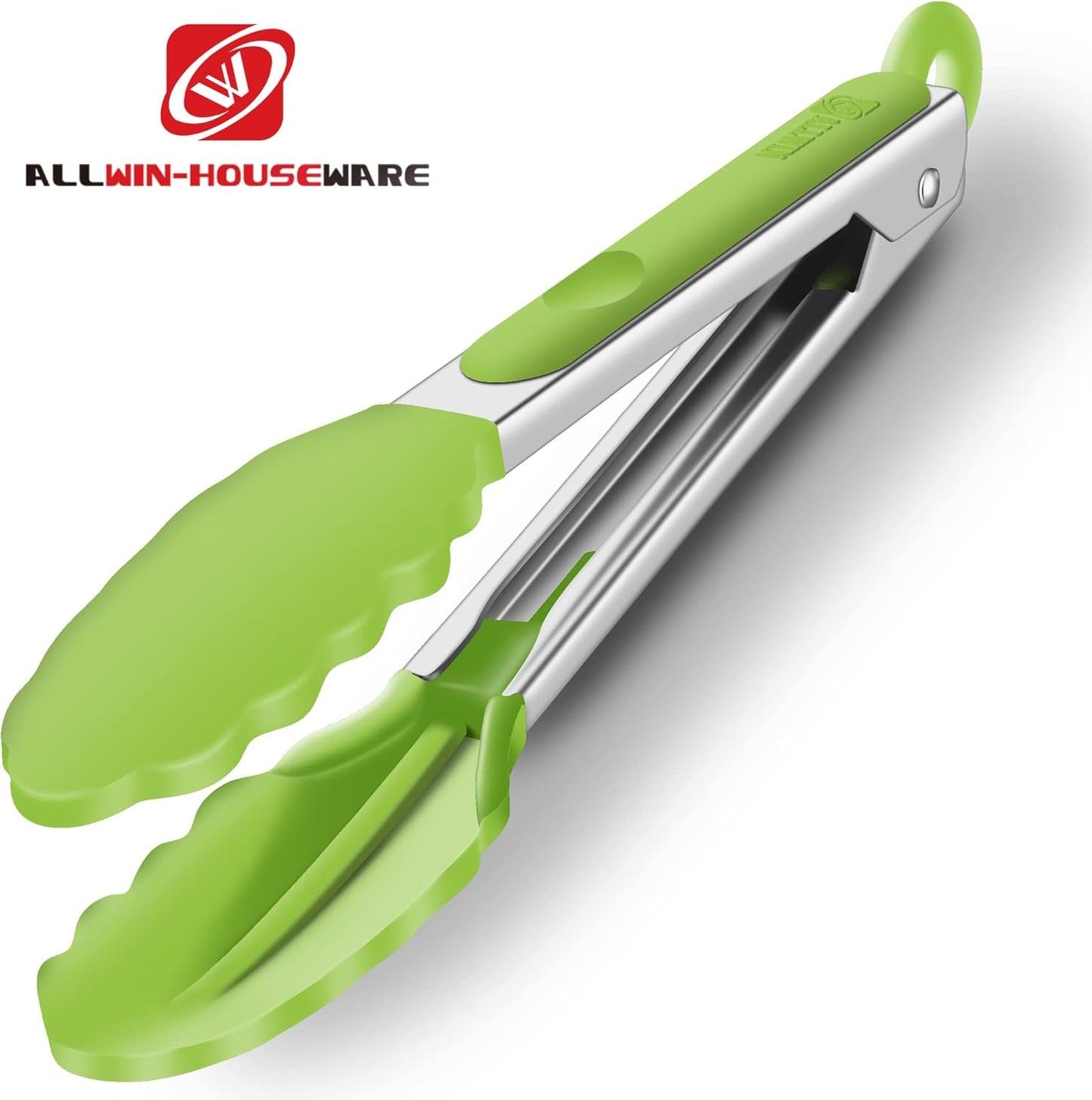 Purilite Select Silicone & Stainless Steel Kitchen Tongs