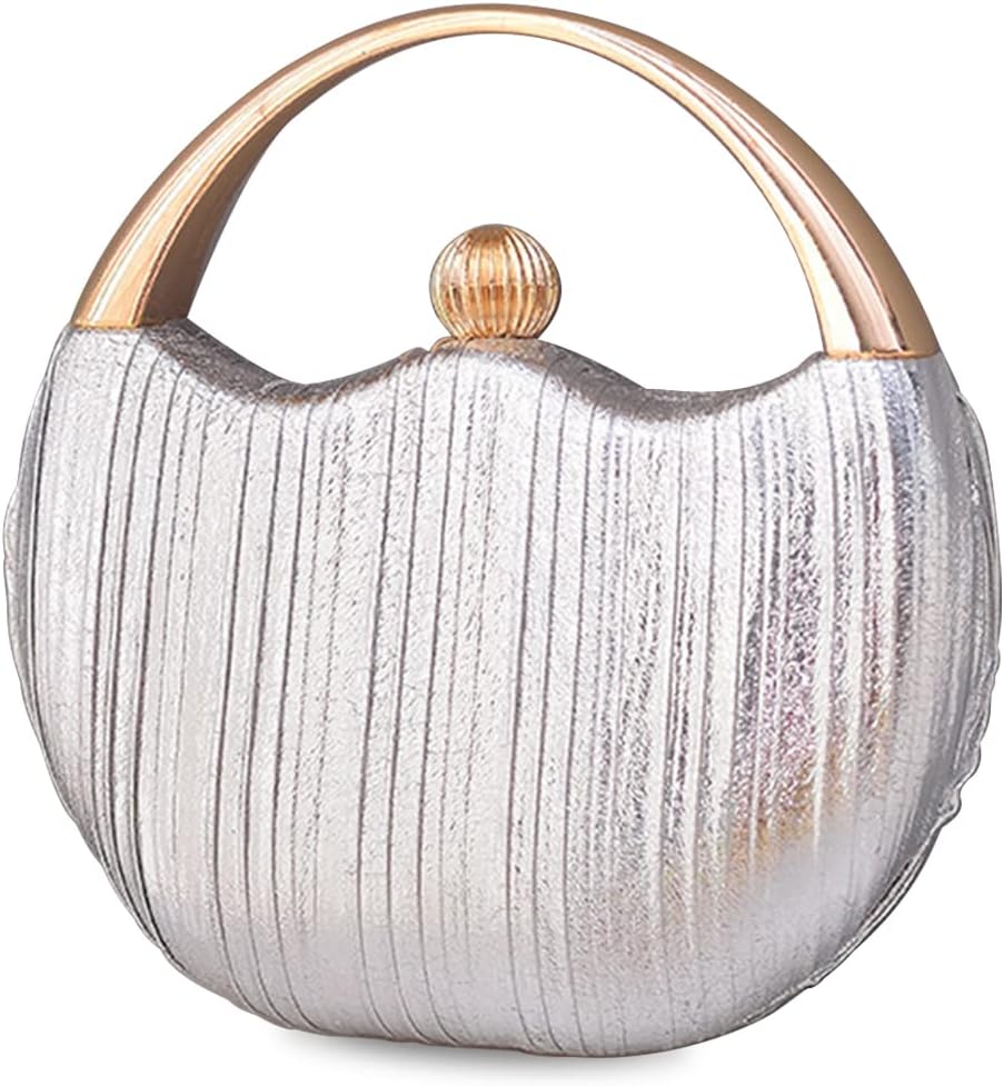CORIOS Women Clutch Bag Glitter Evening Bag Bridal Wedding Purse Elegant Shoulder Bag