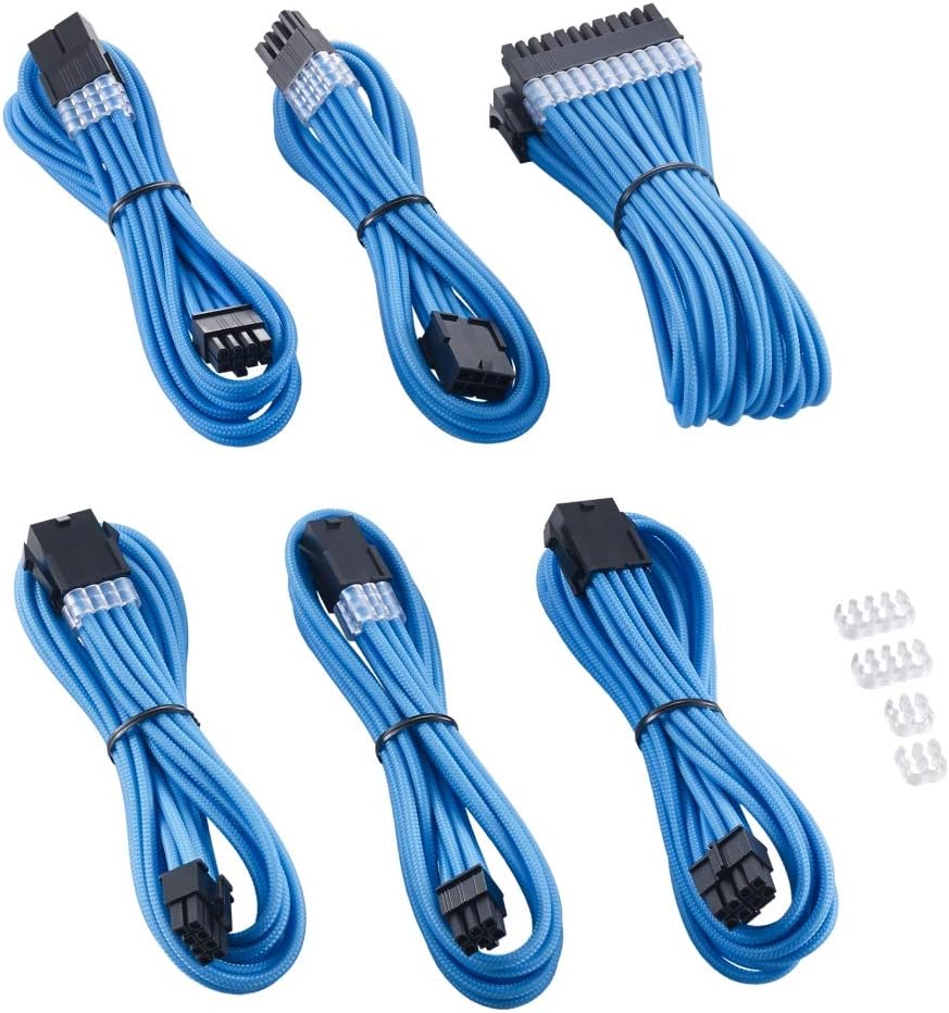CableMod Pro ModMesh Sleeved Cable Extension Kit (White)