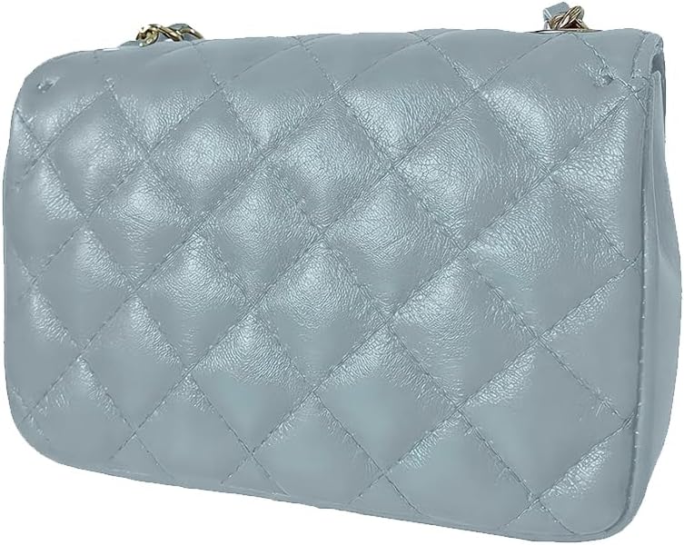 MamaMilano Women/Girls Italian Handmade Genuine Leather Cleo Shoulder Bag/Purse/HandBag/Totebag with Shoulder Strap
