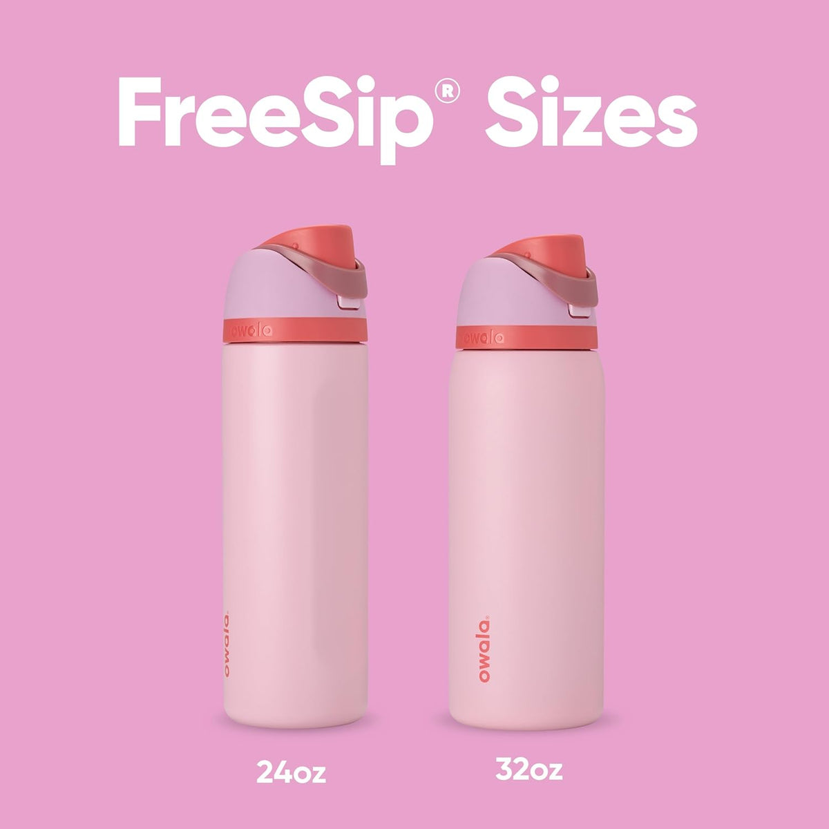 Owala FreeSip Insulated Stainless Steel Water Bottle with Straw for Sports, Travel, and School BPA-Free Sports Water Bottle, 24 oz, Beach House - PuriLite