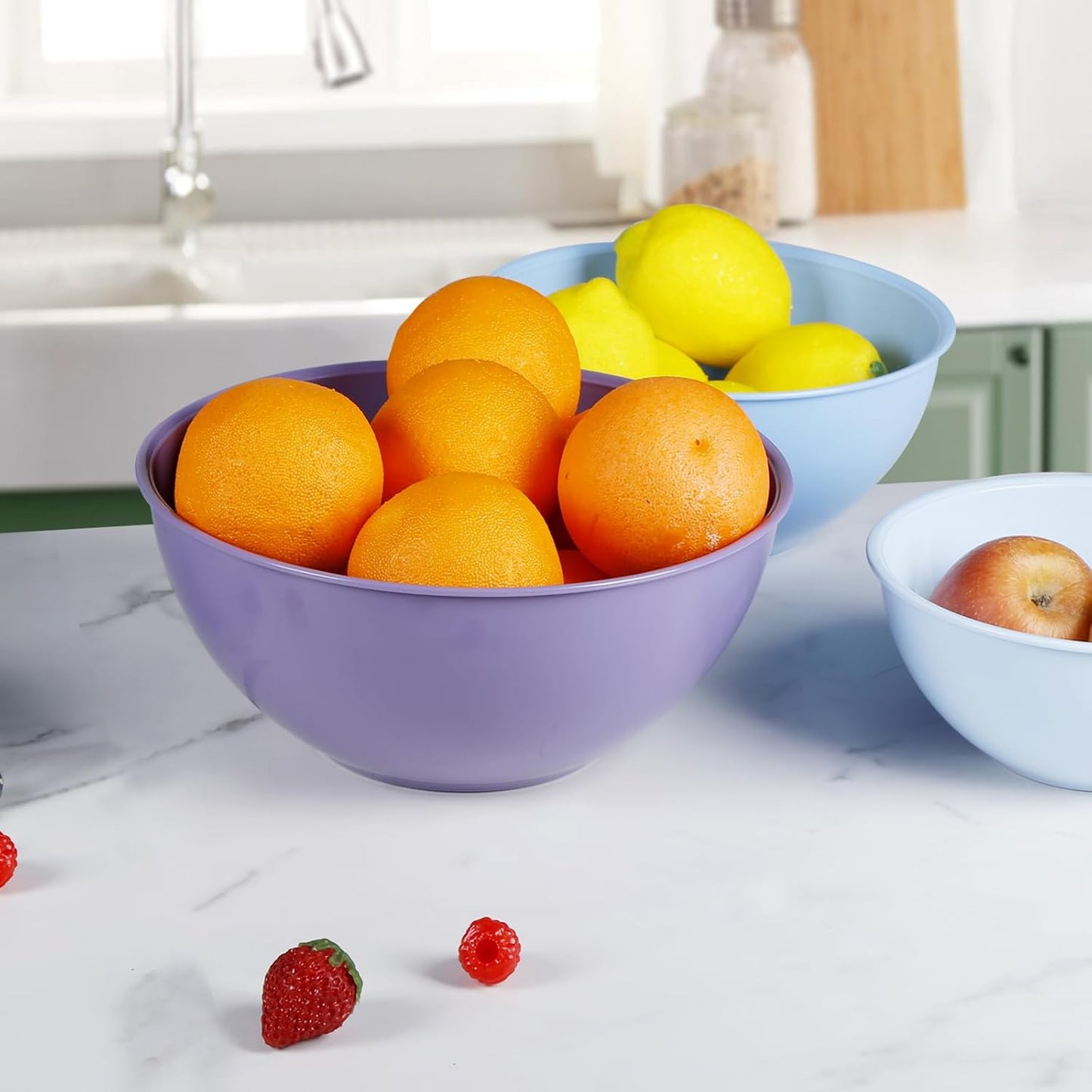 Purilite Select Plastic Mixing Bowl Set