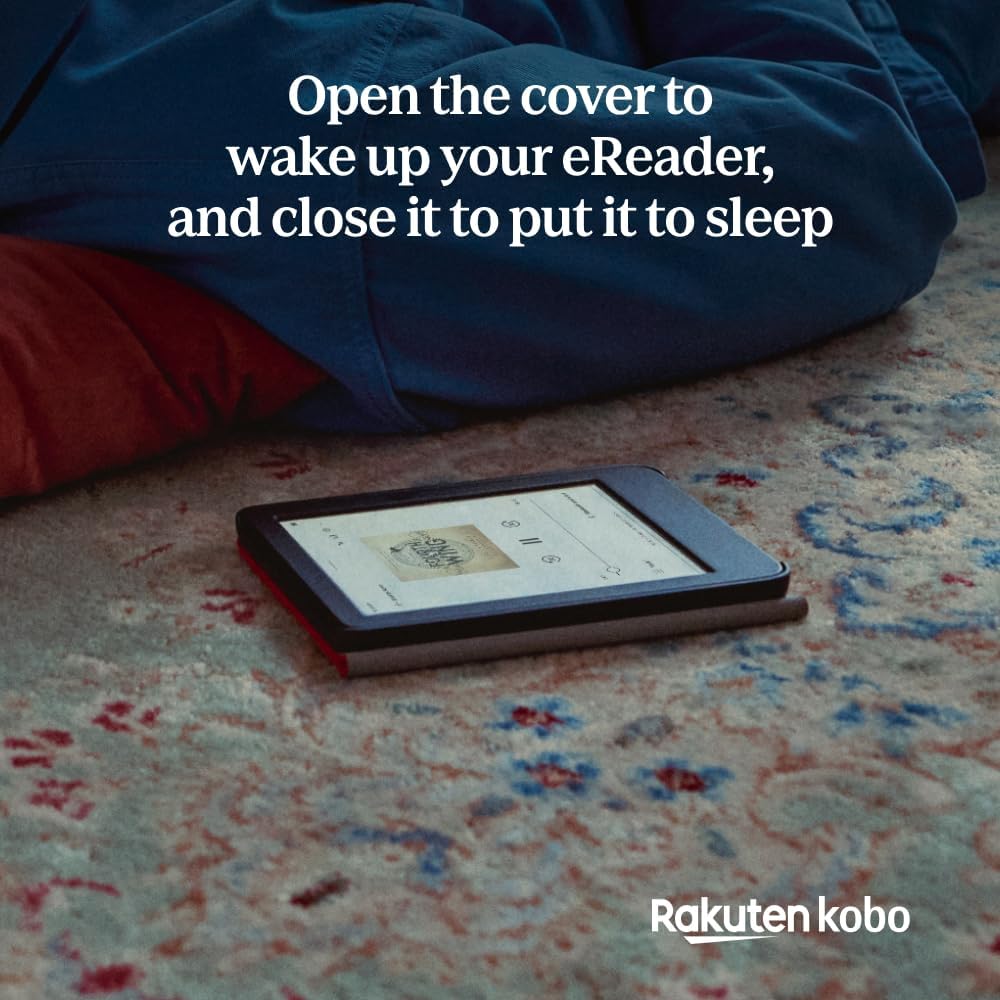 Kobo Clara Colour/BW SleepCover Case | Butter Yellow | Sleep/Wake Technology | Built-in 2-Way Stand | Vegan Leather | Compatible with 6” Kobo Clara Colour/BW eReader