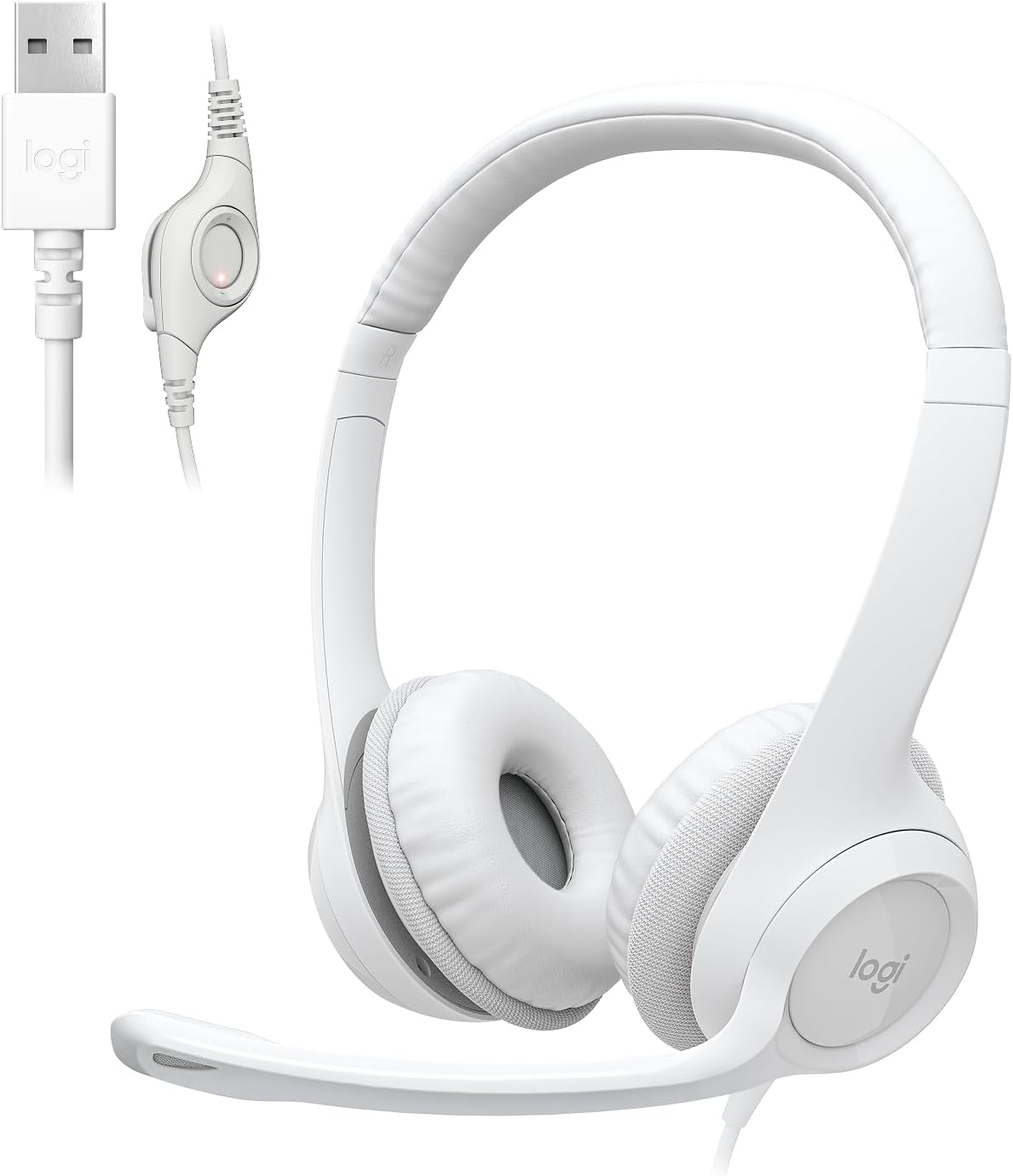 Logitech Zone 301 Wireless Bluetooth Headset with Noise-Canceling Microphone, Compatible with Windows, Mac, Chrome, Linux, iOS, iPadOS, Android – Graphite