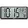 Wall Clock, Digital Clock, 8" Extra Large Display, 3" Big LED Number, Battery Operated, Adjustable Brightness, Clock for Bedroom, for Desk, Wall Mounted