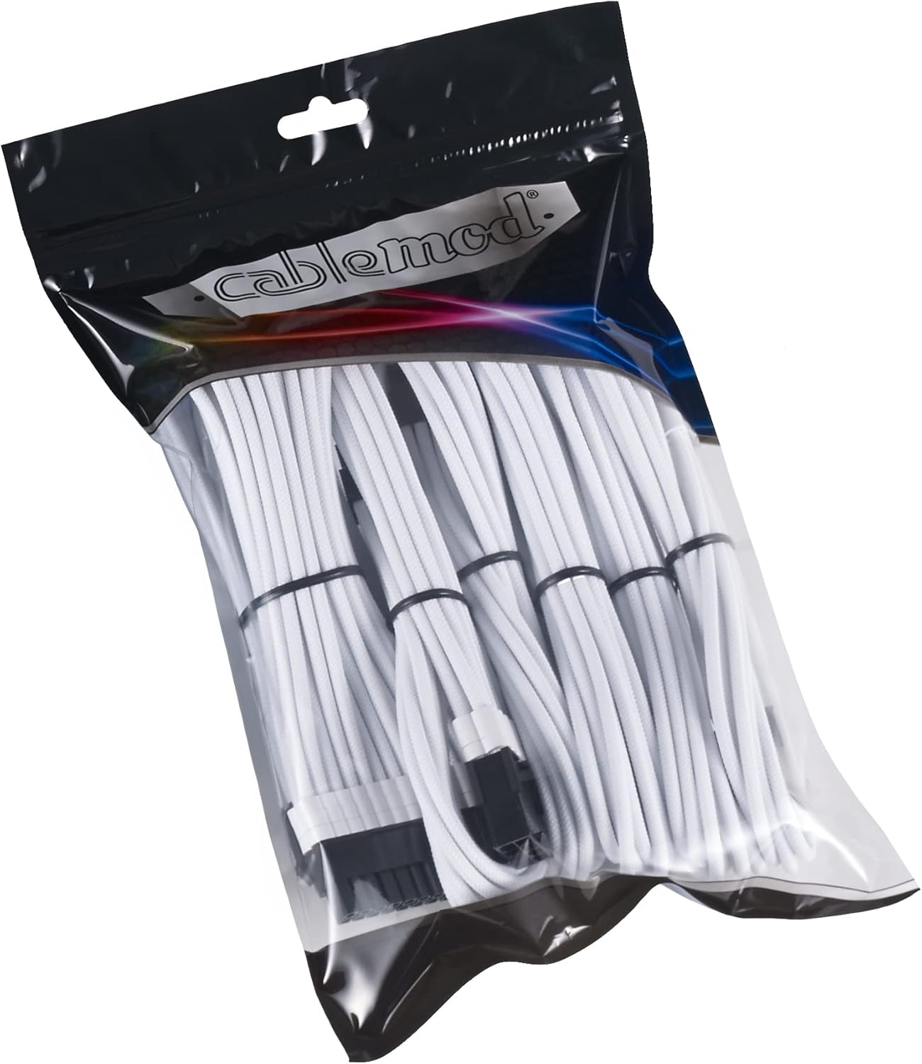 CableMod Pro ModMesh Sleeved Cable Extension Kit (White)
