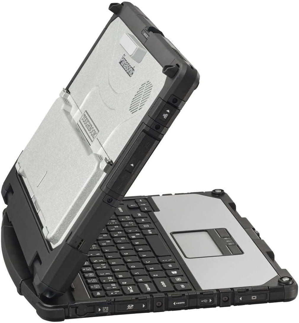 Panasonic Toughbook CF-33 MK1, Intel Core i5-7300U up to 3.5GHz, 12-inch QHD Touchscreen + Digitizer, 8GB RAM, 256GB SSD, 4G LTE, Premium Keyboard, Windows 10 Pro (Renewed)