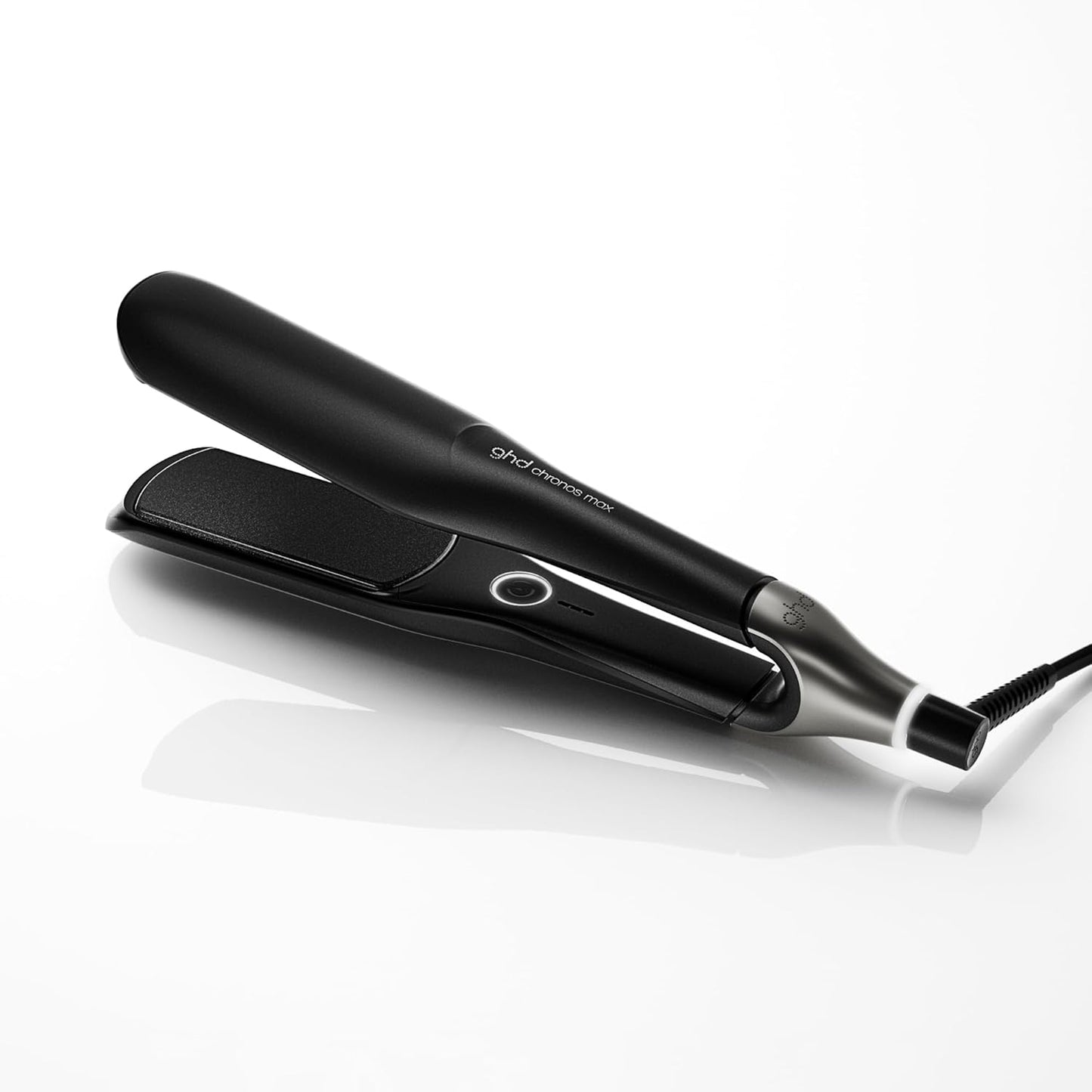 ghd Chronos & Chronos Max Stylers | 1" and 2" Wide, Flat Iron Hair Straighteners | 3X Faster Styling | More Shine, Less Frizz & 3X Straighter in One Stroke, Results that Last 24hrs | 85% More Shine, 2X Less Frizz, No Heat Damage