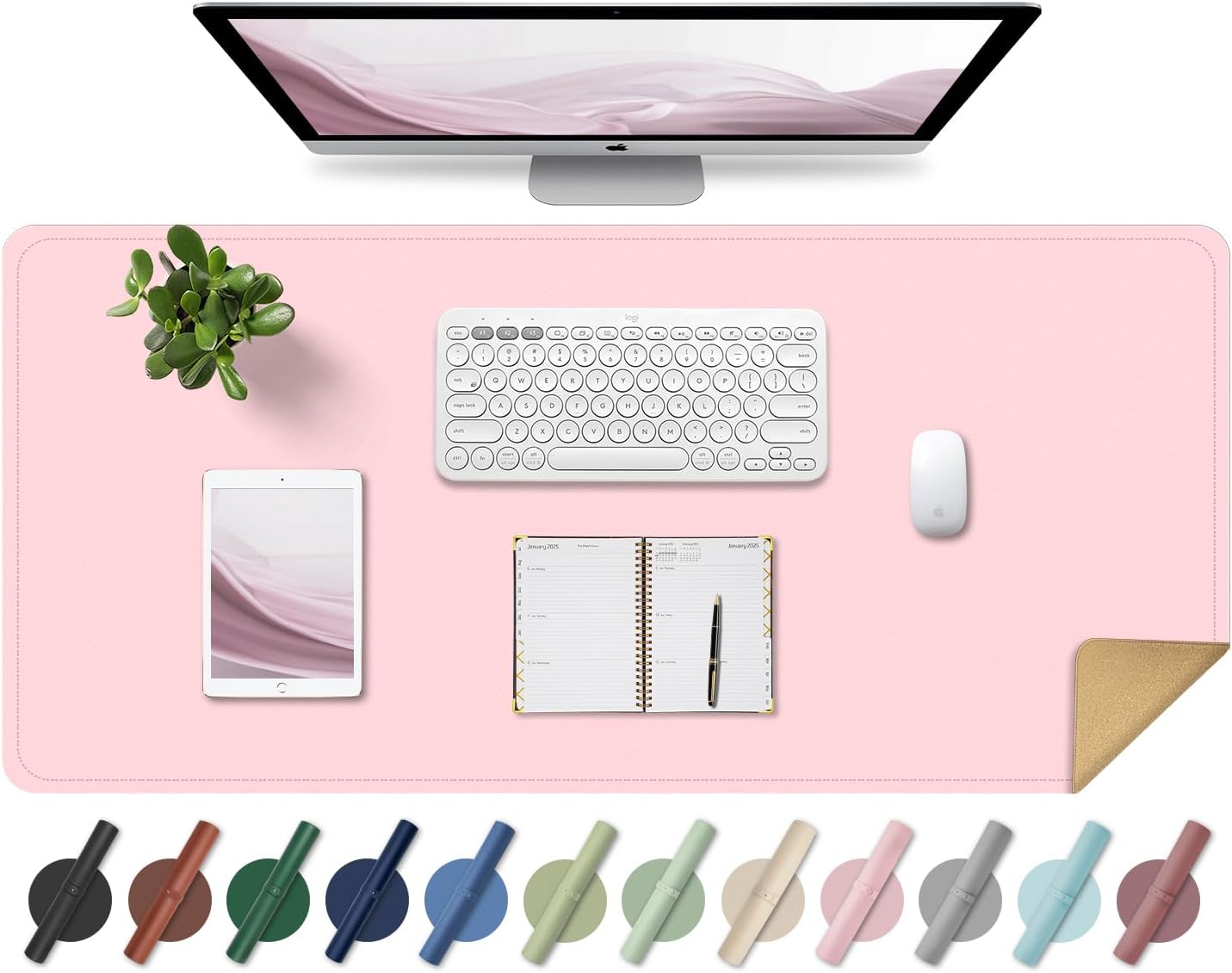 Purilite Select Dual-Sided Desk Pad